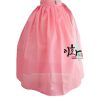 Handmade Luxury Traditional Korean Pink Skirt Hanbok Dress