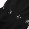 Women Spring Summer O-Neck Sleeveless Embroidery Commuter Office Pretty Slim Dress