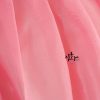 Handmade Luxury Traditional Korean Pink Skirt Hanbok Dress