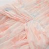 Summer Bohemian Elegant Beach Vacation Dresses Cascading Ruffle Chiffon Maxi Dress Women Casual Floral Print Flowing Long