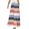 Wide Leg Pants Woman Summer 2025 Flowy High Waisted Trousers Baggy Drawstring Beach Pant with Pockets