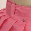 Handmade Luxury Traditional Korean Pink Skirt Hanbok Dress