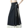 Women's Cargo Skirt Y2k Elegant Streetwear A-Line Long Harajuku Korean Vintage High Waist Skirts