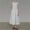 Women Elegant Dresses Vintage Classic Pearl Slim Fit Long Evening Formal Dress