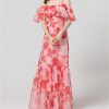 Women's Boho Floral Summer Suspender Dresses High Waist Beach Holiday Maxi Party Dress