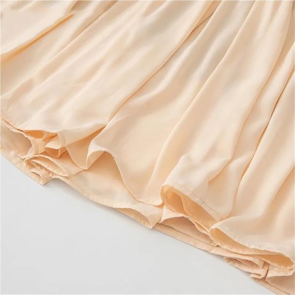 Women's Bohemian Casual Vacation Dress O Neck Lace-Up Lantern Long Sleeve Party Maxi Dresses