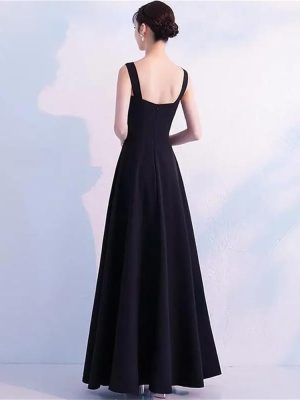 Women's Sexy A-Line Formal Gown Sleeveless Long Soiree Party Dress
