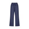 Summer Capri Pants for Women Casual Cotton Linen Pants Straight Leg Vacation Beach Crop Pant with Pockets