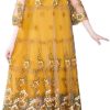 Floral Embroidery Midi Dress Women Natural Silk Summer Light Beach Plus Size Elegant Boho Vacation Maxi Vestidos