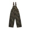 Women's Y2K Leopard Print Jeans Overall Chic Streetwear Baggy Wide Leg Jumpsuit Retro Hip Hop Loose trouser