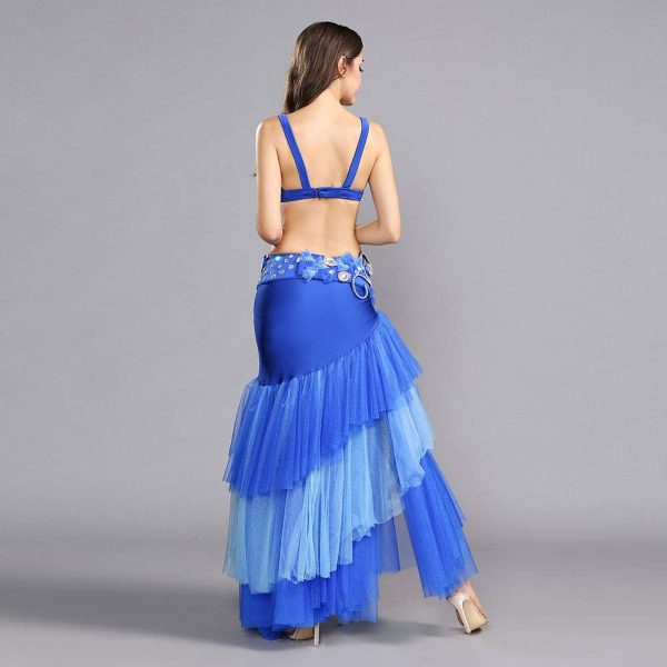 Belly Dance Costume Belly Dance Skirt Long Belly Dance Bra Belt Belly Dancing Outfit for Women Carnival Costumes
