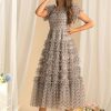 Women's Bohemian Summer Holiday Dress Short Sleeve Square Neck Large Swing Party Maxi Dresses