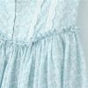 Women Slim Fit Sexy Corset Style Midi Dress Floral Covered Hook Button Spliced Lace Low Waist Party A-Line Long Sling Dress