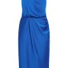 Women's Plus Size Dress-Limelight Halter Midi