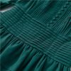 Women's Bohemian Holiday Party Dress Stand Collar Long Sleeve Ruffled Casual Elegant Maxi Dresses