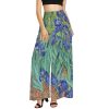 Women's Yoga Pant Boho Palazzo Wide Leg Summer Beach Pants Hippie Bohemian Pilate