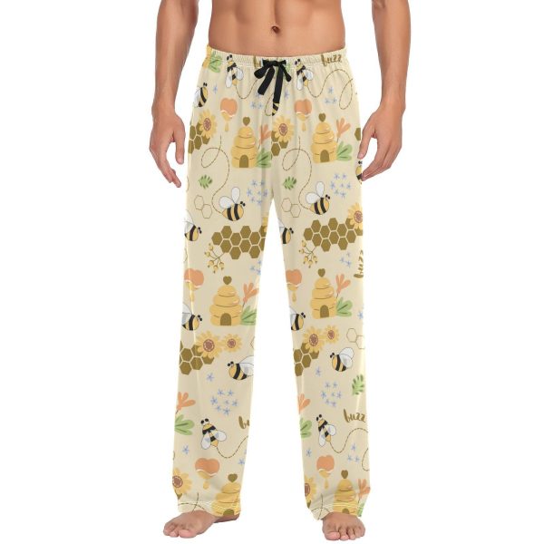 Funny Duck Pattern Men's Pajama Pants Sleepwear Lounge Pajama Bottoms