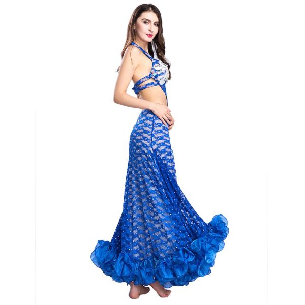 Belly Dancer Costumes for Women Belly Dance Skirt Long Belly Dance Bra Mermaid Bellydance Skirts Carnival Outfit