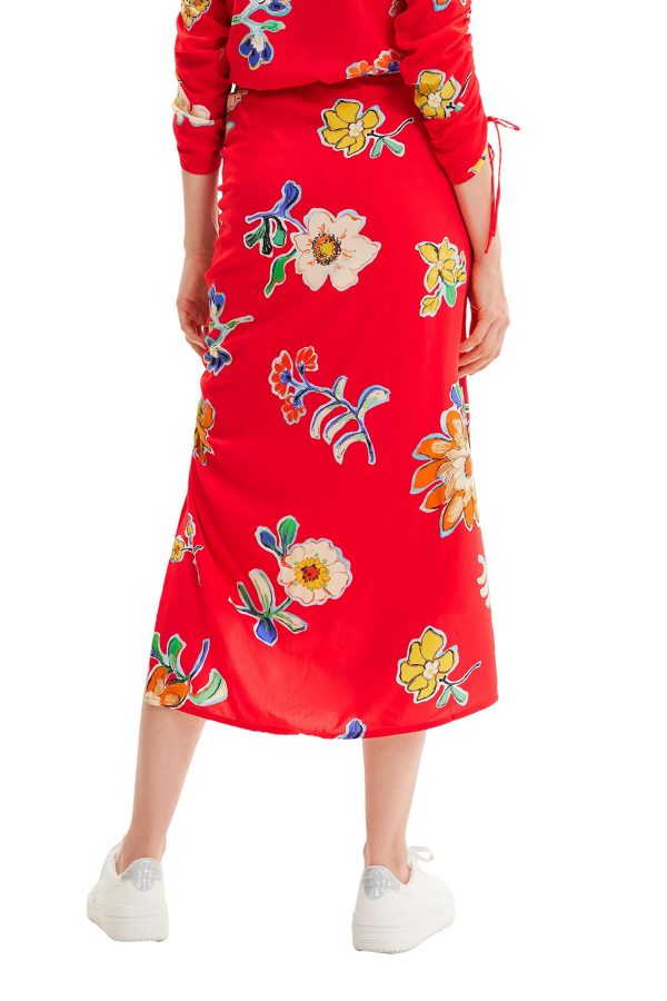 Women's Woman Woven Skirt Long