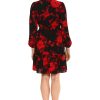 Women's Dress Easy Feminine Versatile Smocked Waist Ruffle Neckline
