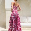 Women's One Piece Sling Classic Majolica Adjustable Bathing Suits Back Lace up Swimsuit with Skirt/Shorts