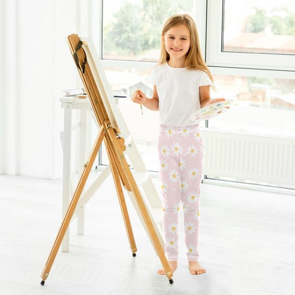 Girls Prints Leggings Yoga Pants Tights Trousers for Kids in 4T to 10 Years