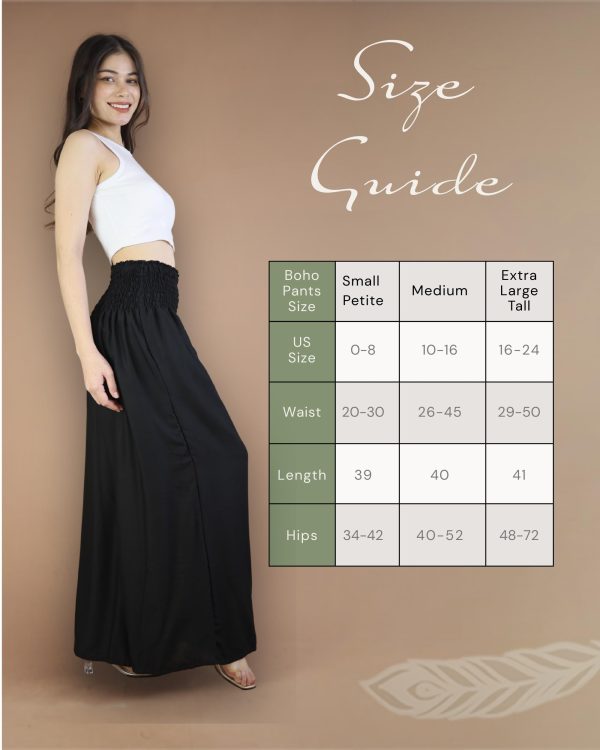 Palazzo Pants for Women with Pockets| Wide Leg high Waisted Flowy Pants for Women | Summer, Cruise, Vacation