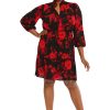 Women's Dress Easy Feminine Versatile Smocked Waist Ruffle Neckline