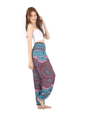 Harem Pants Yoga Trousers for Woman Bohemian Beach Pants