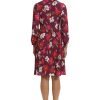 Women's V-Neck Pleated Skirt Dress Career Workwear Desk to Dinner Event Party Guest of