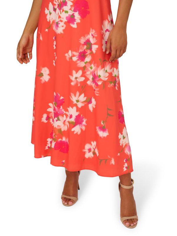 Women's Empire Halter Chiffon Dress