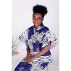 Women African Dresses Clothing Dashiki Bazin Riche Dress Women Skirt Set Print Ankara Zipper Top