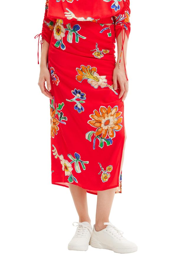 Women's Woman Woven Skirt Long