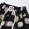 Girls Colorful Harem Pants Elastic Waist Loose Bohemian Beach Pants Hippie Dance Yoga Sports Trousers