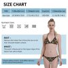 New Sexy Two Pieces Bikini Sets for Women Triangle Top & Thong String Tie-Up Swimsuit