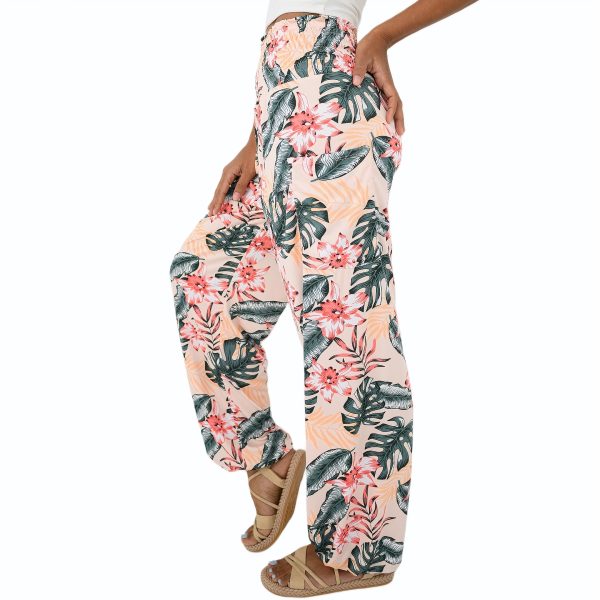 Women's Harem Pants High Waist Hippie Boho Yoga Palazzo Casual with Pockets
