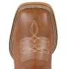 Floral Cowboy Boots for Women Square Toe Wide Calf Western Fashion Sunflower Cowgirl Boots