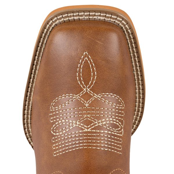 Floral Cowboy Boots for Women Square Toe Wide Calf Western Fashion Sunflower Cowgirl Boots
