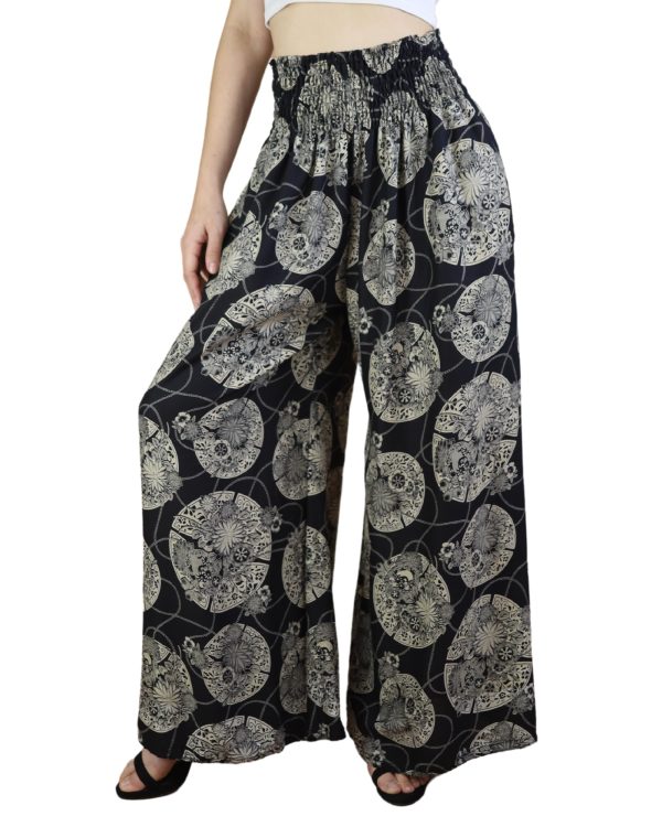 Palazzo Pants for Women with Pockets| Wide Leg high Waisted Flowy Pants for Women | Summer, Cruise, Vacation