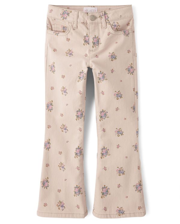 Girls' Flare Jeans