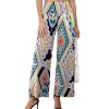 Women's Stretchy Wide Leg Palazzo Lounge Pants with Pockets Casual Comfy High Waist Palazzo Pants for Women Dressy