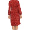 Women's Smocked Empire Waist Fit and Flare Dress