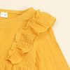 Kid Toddler Girl Clothes Bowknot Ruffle Sleeve Top Floral Allover Pants 3-9 Years Fall Outfit Set