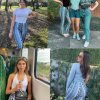 Women's Boho Retro Bell Bottom - EDM 70s Vintage Floral Flare High Waist Stretch Leggings Casual Trouser Yoga Pants