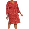 Women's Smocked Empire Waist Fit and Flare Dress