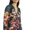 Women's Floral Maxi Wrap Long Sleeve V-Neck-Elegant Wedding Guest Dress