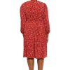 Women's Smocked Empire Waist Fit and Flare Dress