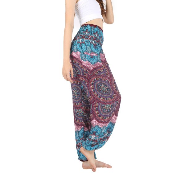 Harem Pants Yoga Trousers for Woman Bohemian Beach Pants