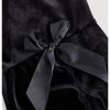 Women's Plus Size Bow Knot Lace Flare Leg Pants Ruffle High Waist Long Trousers