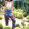 Harem Pants Yoga Trousers for Woman Bohemian Beach Pants